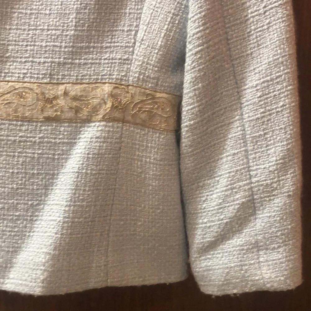 Walter Blue jacket Top - Picture 7 of 8